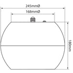 Adastra 5" 12.5cm White 100v PS Series Pendant Speakers