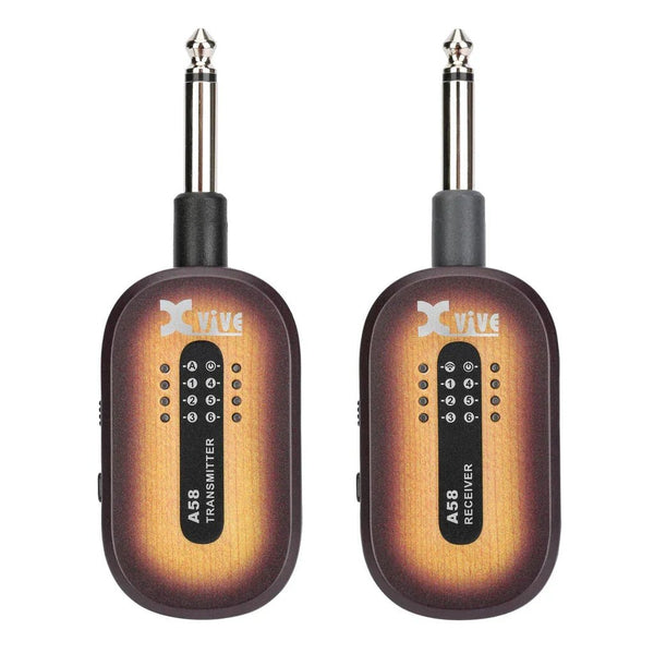 Xvive A58 5.8GHz Wireless Guitar System Vintage Sunburst