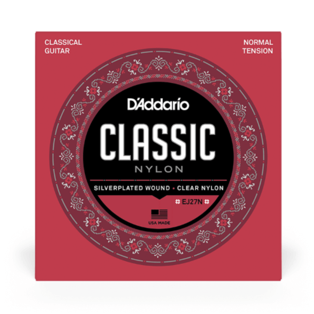 D'Addario EJ27N-3D Normal Tension Classical Guitar Strings 3 Pack
