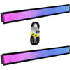 2 x Citronic SpectraBar 800W LED Colour Blinder and Strobe Bar with DMX Cable
