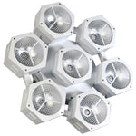 Citronic CosmoPAR White 7x40W COB LED RGBW PAR Light Limited Edition