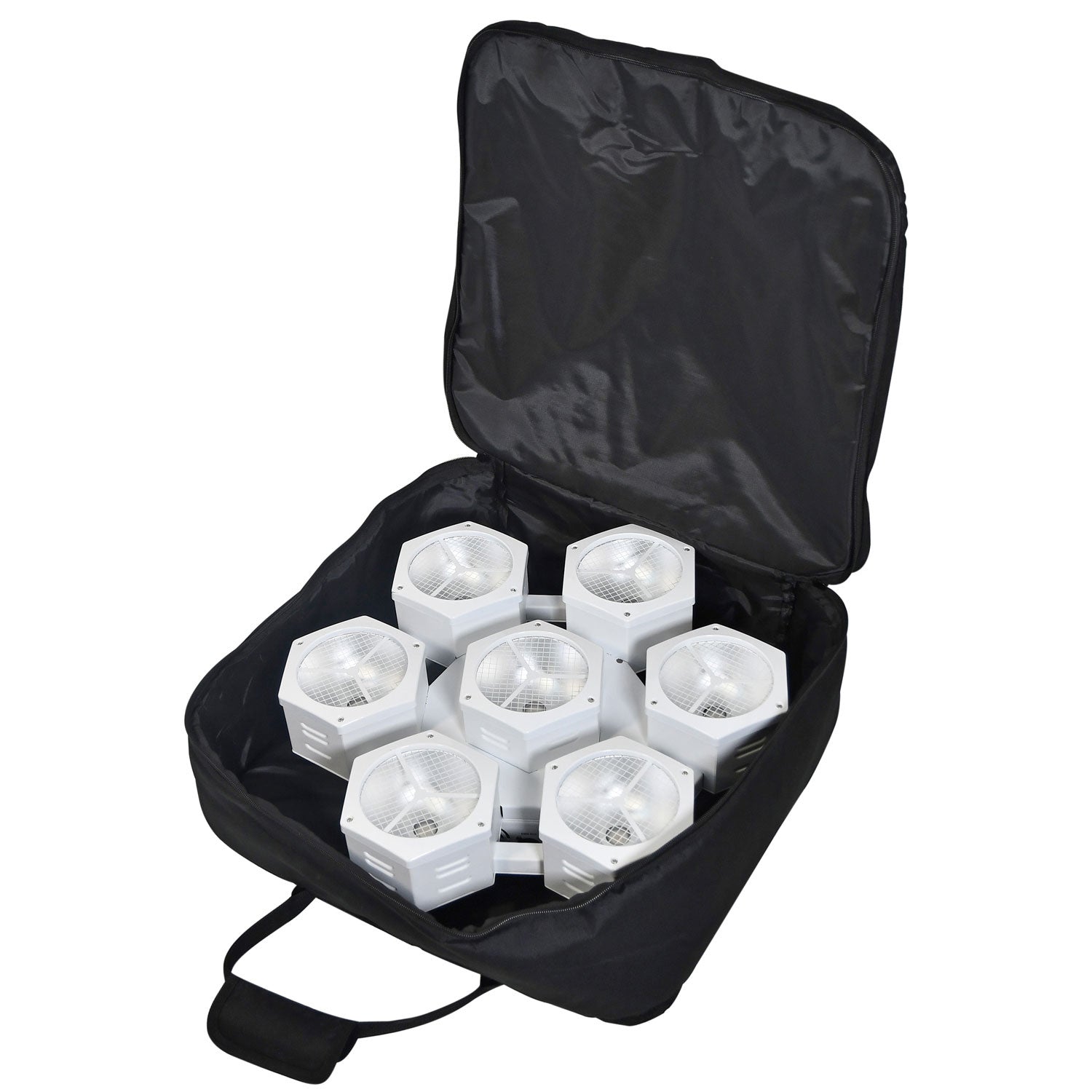 Citronic CosmoPAR White 7x40W COB LED RGBW PAR Light Limited Edition