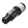 4 x Neutrik NAC3FXXB-W-S Grey Powercon Connectors