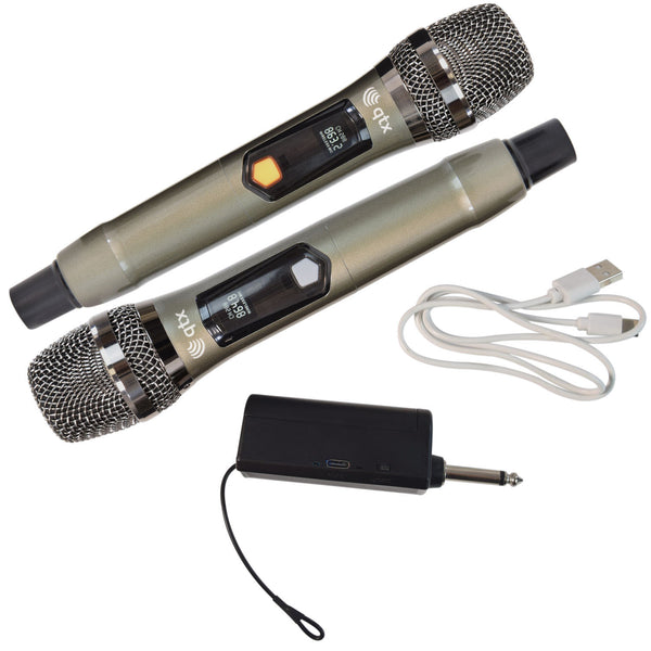QTX J - MIC Dual UHF Handheld System