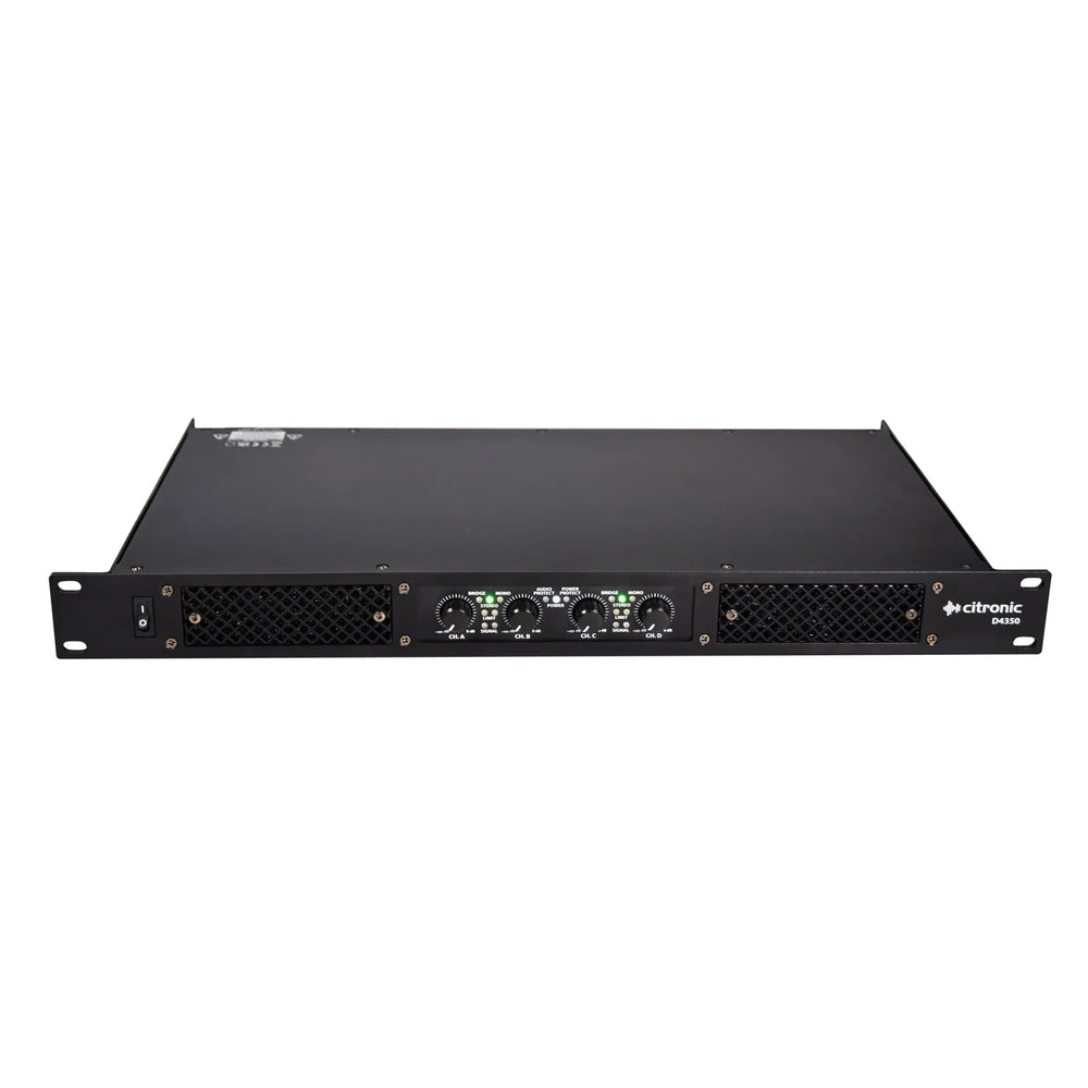 Citronic D4350 4 x 350Wrms Quad Amplifier