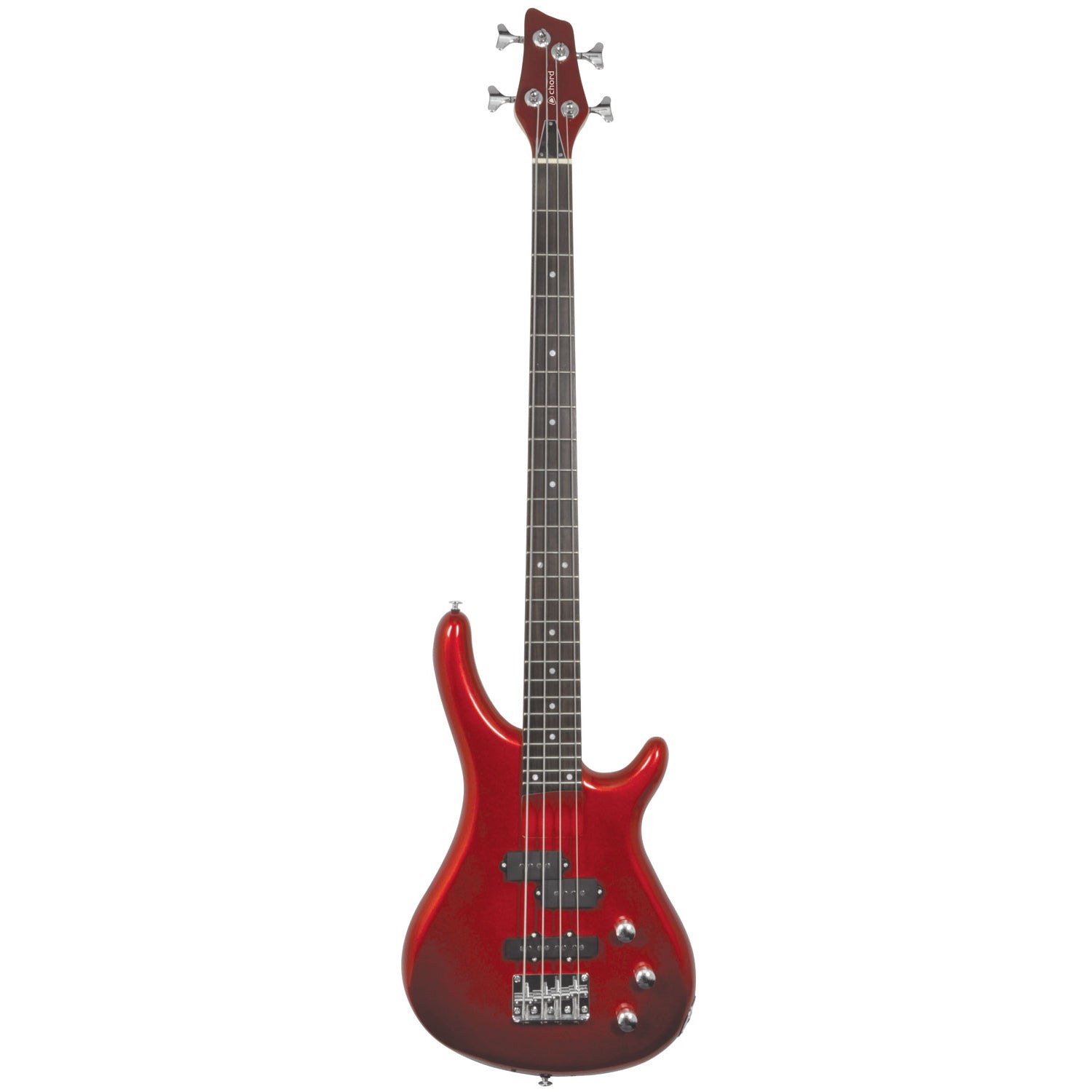 Chord CCB90 Metallic Red Electric Bass Guitar