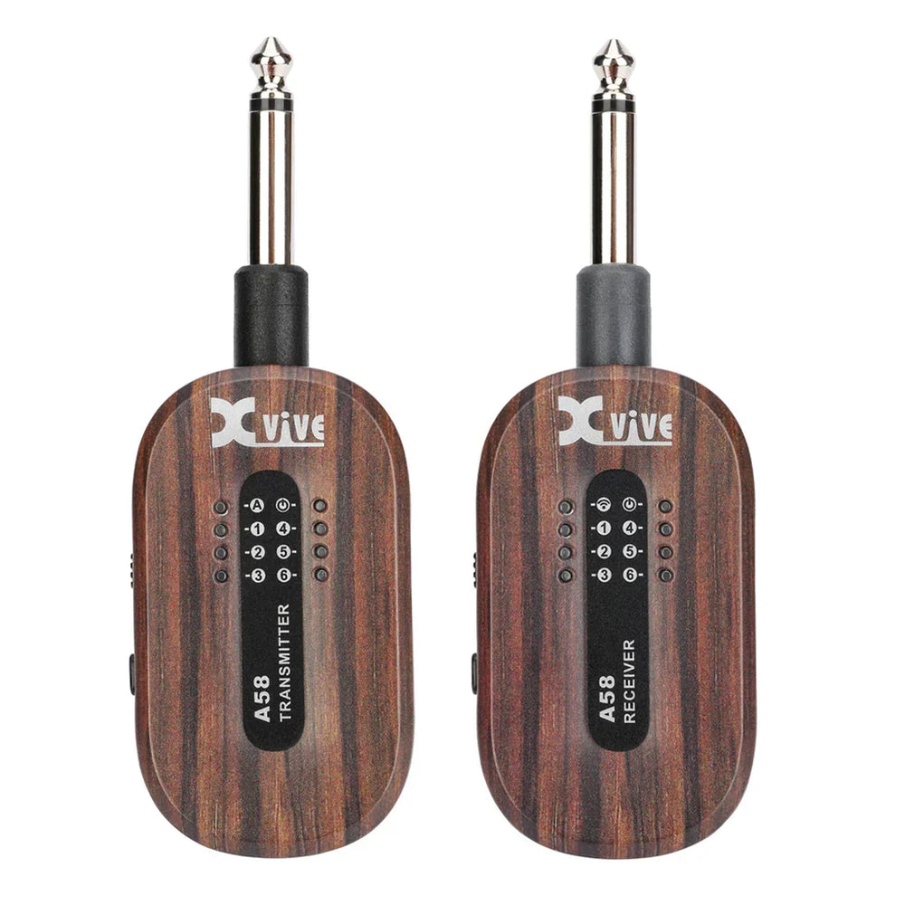 Xvive A58 5.8GHz Wireless Guitar System Rosewood
