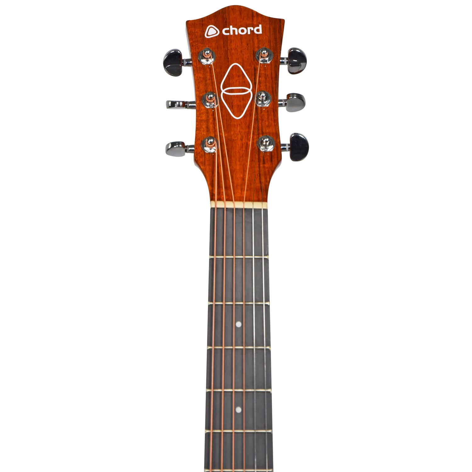 Chord S6-DZB Sundown Electro-Acoustic Western Guitar - Dark Zebrano