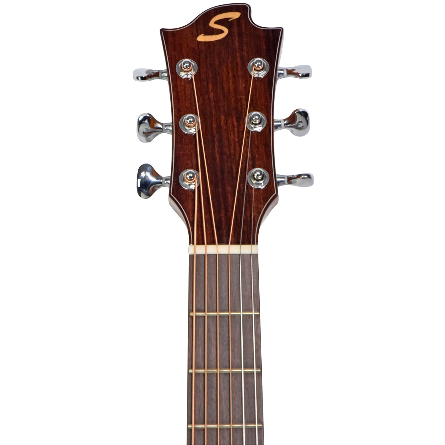 Sevinia Solid Body Western Electro-Acoustic Guitar