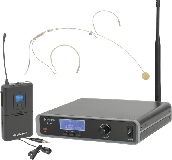 Citronic RU105 - N Multi - UHF Neckband/Lavalier System