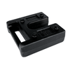 Showgear Stage Weight 12.5kg - Black metal weight with integrated handle, fits 55m tubes and can be stacked for added stability.