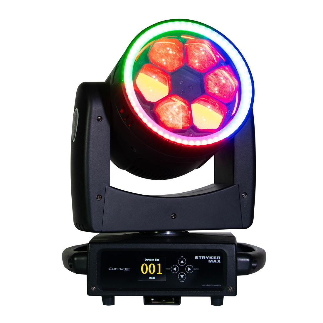 Eliminator Stryker Max 6 x 40w RGBW Moving Head