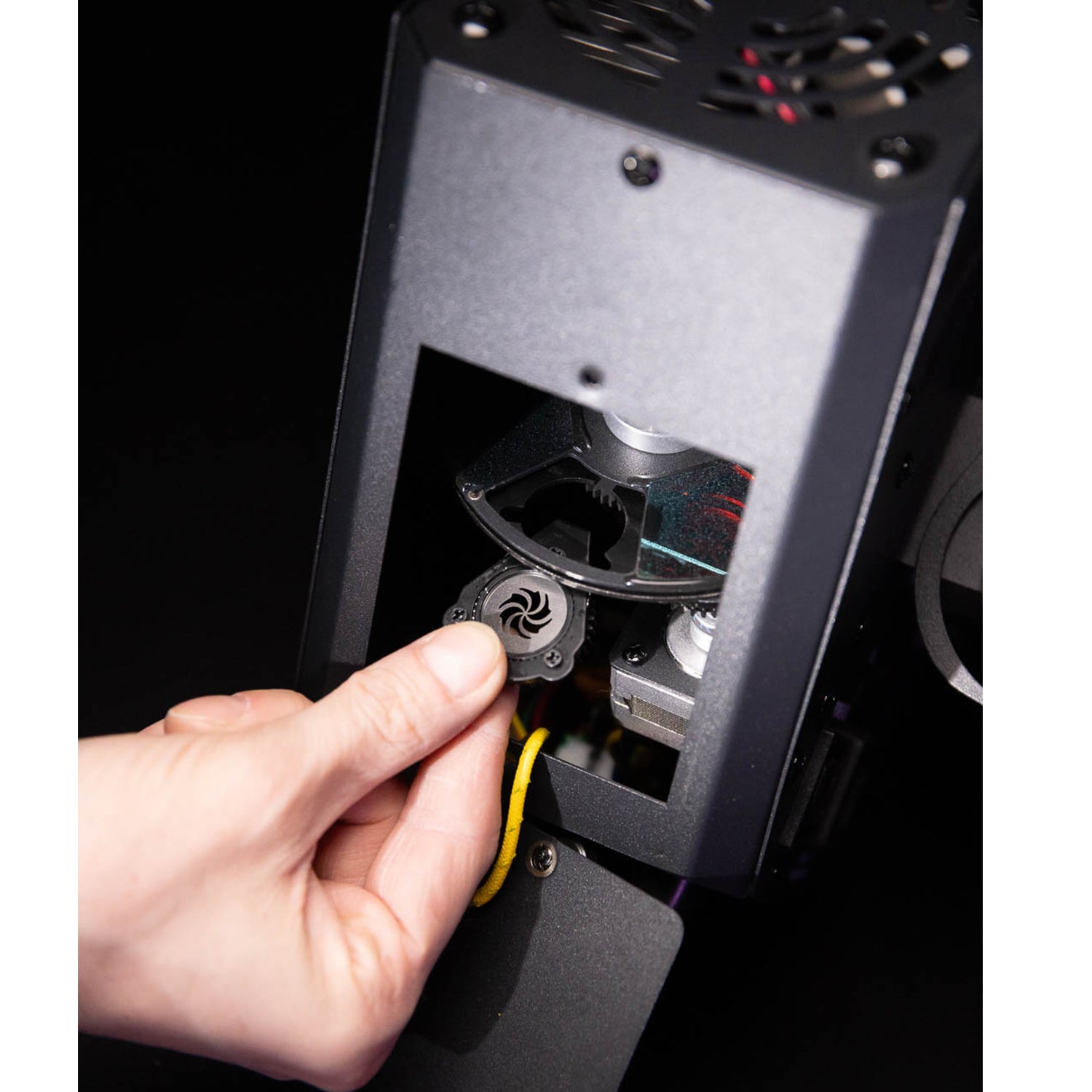 2 x Chauvet DJ Blazor 115w Barrel Effect Light with Square Base Stands