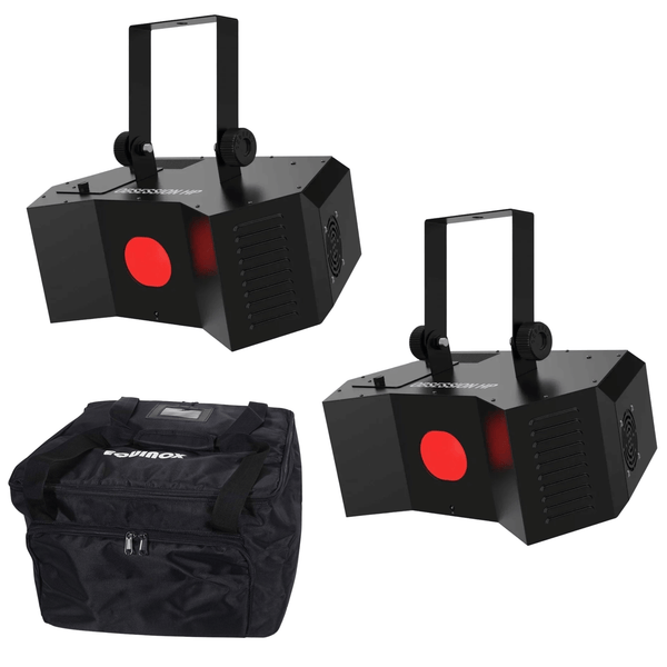 2 x Chauvet DJ Obssession HP LED Gobo Effect Light With Carry Bag