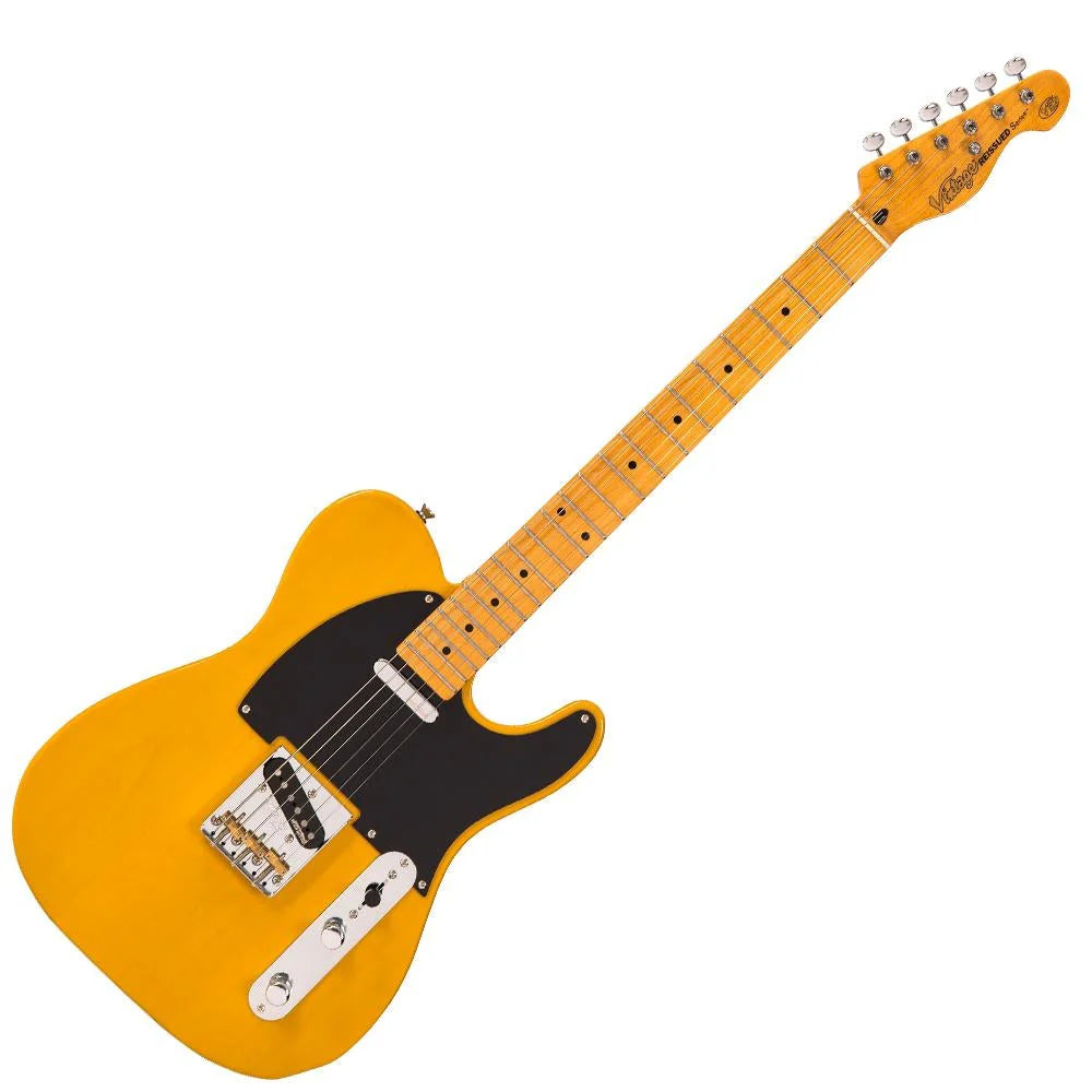 Vintage V52 ReIssued Electric Guitar Butterscotch