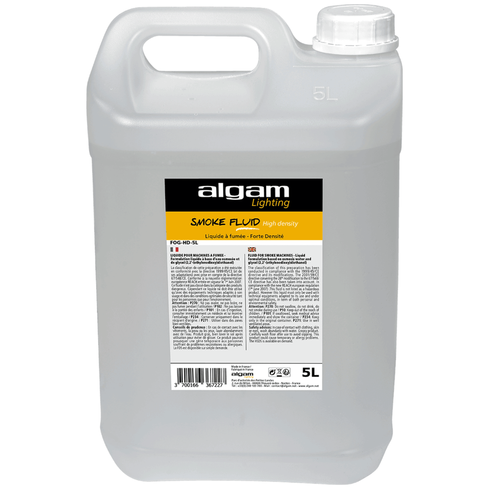 Algam Lighting 5 Litres High Density Smoke Fluid
