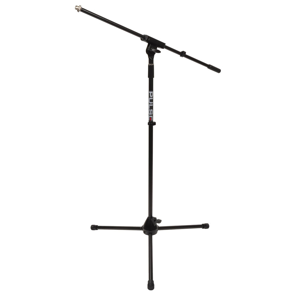 Pulse Heavy Duty Microphone Stand with Boom, adjustable and sturdy for studio and live performance