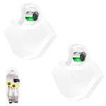 2 x Equinox Helix Evo XP White 150w Barrel Effect Light with DMX Cable