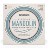 D'Addario EJ73 mandolin strings phosphor bronze light 10-38 3 pack