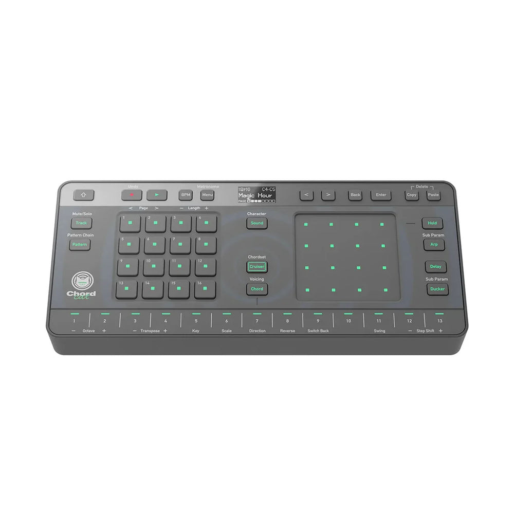 AlphaTheta Chordcat 8-Track Portable USB/Battery Powered Groovebox