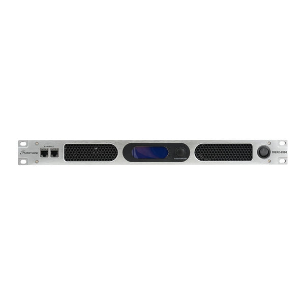 Studiomaster DQX2 2000 2 x 1700W 1U Power Amplifier with DSP