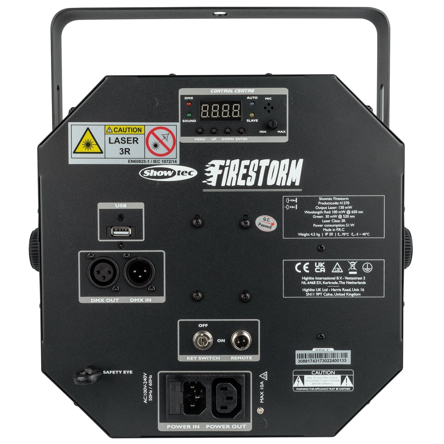 Showtec Firestorm 4-in-1 light effect