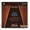 D'Addario NB1253 Nickel Bronze Acoustic Guitar Strings, Light, 12-53