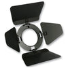 4 x Pulse Black Par 16 Birdie Barn Doors