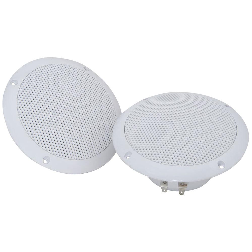 2 x Adastra Waterproof Marine Speakers 5 Inch Adastra 80w Wall Ceiling Boat Loudspeaker - DY Pro Audio