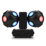 2 x Chauvet DJ Cosmos HP RGBW Rotating Effect Light with DMX Cable - DY Pro Audio