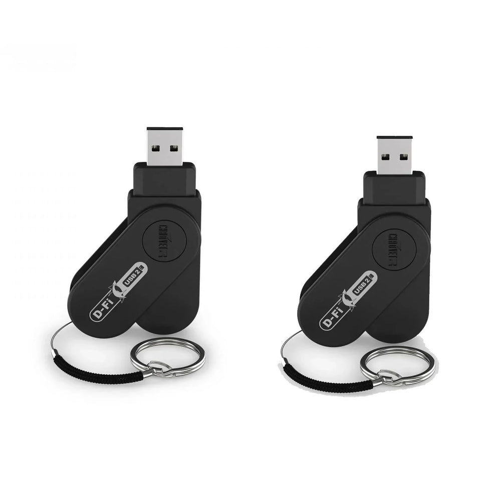 2 x Chauvet DJ D-Fi USB 2 Wireless DMX Transceiver - DY Pro Audio