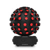 2 x Chauvet DJ Rotosphere HP Quad Colour Sphere Mirror Ball with DMX Cable and Carry Bags