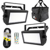 2 X Chauvet DJ Shocker Panel 480 Blinder Strobe Effect Light with DMX Cable, Bag and Remote