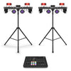 2 x Chauvet GigBAR Move ILS With ILS Command Bundle