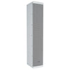 2 x DAP Frigga 12" White Active Column PA System With Carry Bags - DY Pro Audio