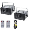 2 x Equinox 80w Gobo Projector XP LED Light with DMX Cable