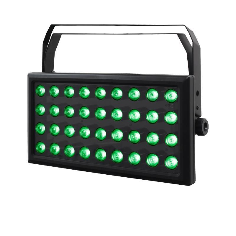 2 x Equinox Cabaret Colour LED Flood Wash Light With Flight Case - DY Pro Audio