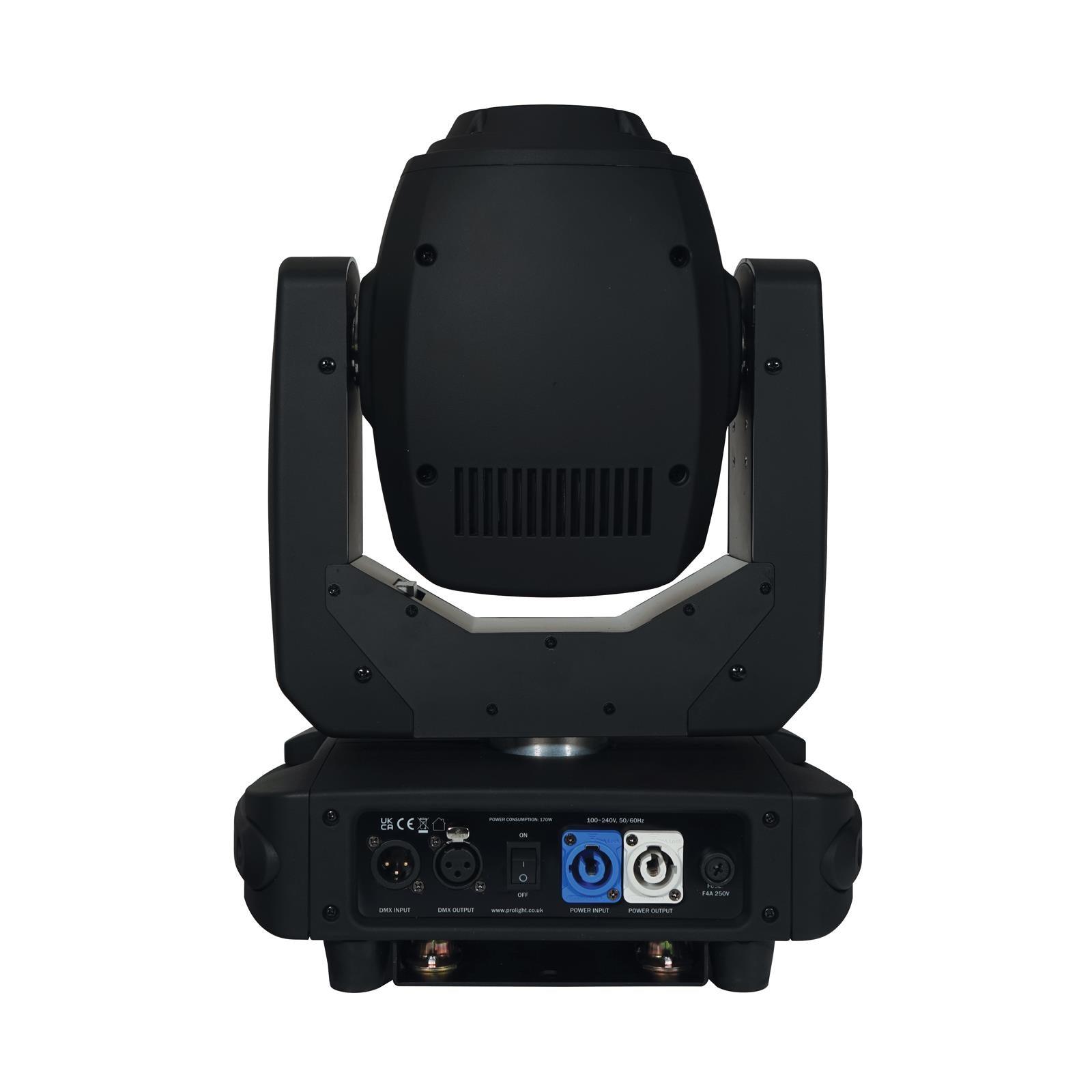 2 x Equinox Fusion 150 Spot Moving Head with DMX Cable - DY Pro Audio