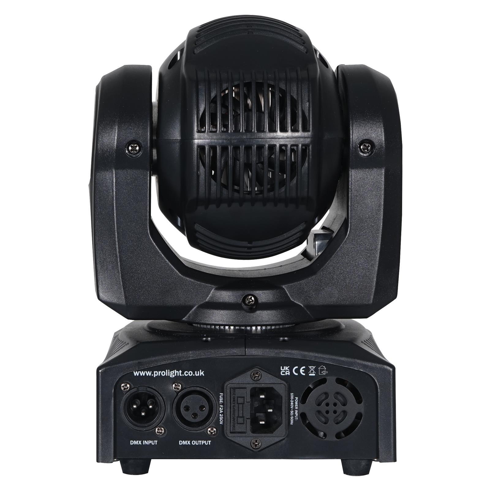 2 x Equinox Fusion Orbit Moving Head with DMX Cable - DY Pro Audio
