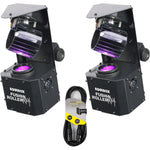 2 x Equinox Fusion Roller MAX Scanner with DMX Cable - DY Pro Audio