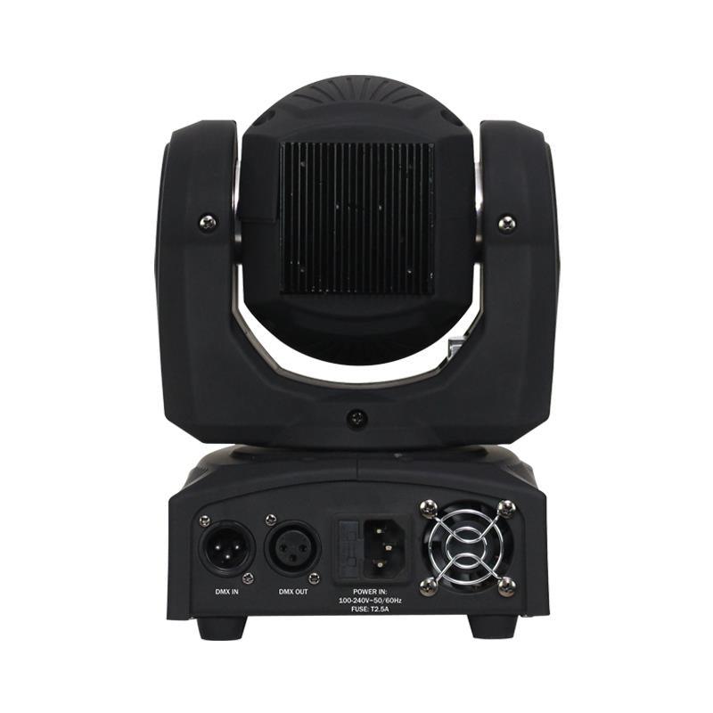 2 x Equinox Fusion Spot MKIII 12W Moving Head with DMX Cable - DY Pro Audio