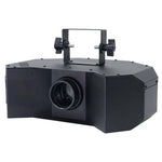 2 x Equinox Helix 100w Gobo Flower Black with DMX Cable - DY Pro Audio