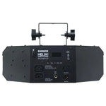 2 x Equinox Helix 100w Gobo Flower Black with DMX Cable - DY Pro Audio