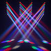 2 x Equinox Swing Batten 8 x 10W Light Effect with DMX Cable