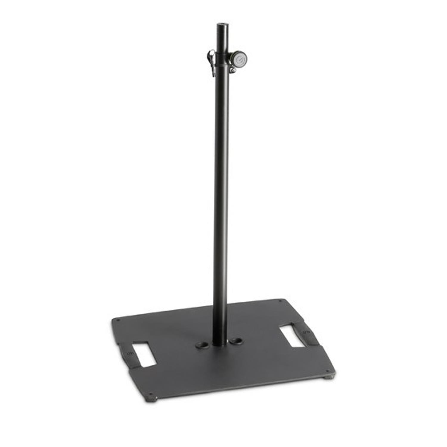 2 x Gravity LS 331 B Lighting Stand with Square Steel Base - DY Pro Audio
