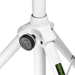 2 x Gravity SP 5211 W Speaker Stand, 35 mm, Aluminium, White - DY Pro Audio