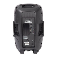 2 x KAM RZ15A 10" Active Speaker with Stands and Cables Bundle - DY Pro Audio