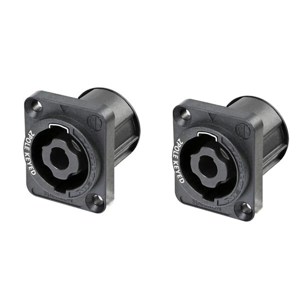 2 x Neutrik NL2MPX Speakon Connector - DY Pro Audio