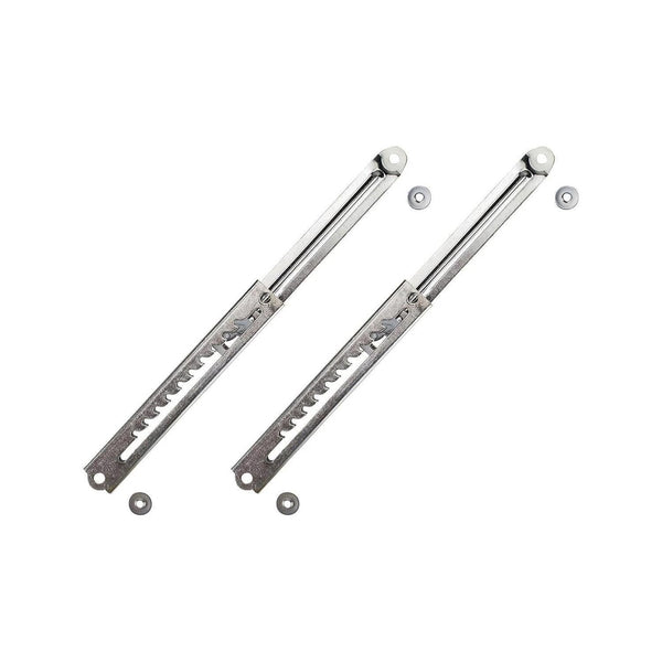 2 x Penn Elcom Ten Stops Zinc Adjustable Ratchet Stays - DY Pro Audio