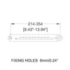 2 x Penn Elcom Ten Stops Zinc Adjustable Ratchet Stays